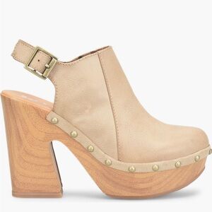 Korks Delaney Platform Clog Size 6